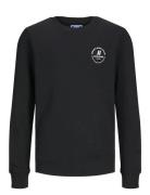 Jjeswift Sweat Crew Neck Noos Jnr Jack & J S Black