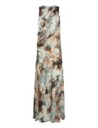 Reenagz P Maxi Dress Gestuz Brown