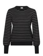 Kalizza Striped Pullover Kaffe Black