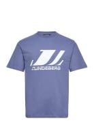 Parcy Logo Tee J. Lindeberg Blue