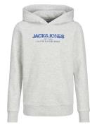 Jjalvis Sweat Hood Jnr Jack & J S Grey