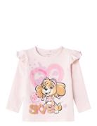 Nmfjutte Pawpatrol Ls Top Box Noos Cplg Name It Pink