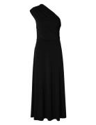 Slfabbie -Shoulder Maxi Dress D2 Selected Femme Black