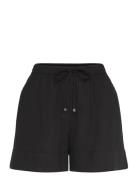 Fluid Shorts With Bow Mango Black