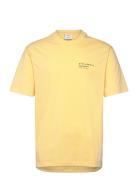 Printed Cotton-Blend T-Shirt Mango Yellow