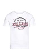 Jjelogo Tee Ss Ck 2Col 24/25 Noos Mni Jack & J S White