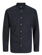 Jjjoe Print Shirt Ls Aw24 Jack & J S Black