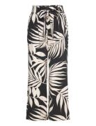 Bow Printed Trouser Mango Black