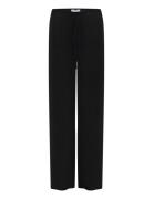 Straight Knitted Trousers Mango Black