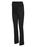 Mlluna Jrs Pintuck Flare Pant A. Noos Mamalicious Black