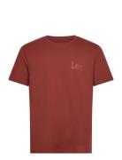 Medium Wobbly Lee Tee Lee Jeans Burgundy