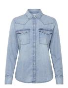 Regular Western Shirt Lee Jeans Blue