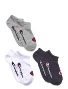 3Pk Sneaker Socks Champion Patterned