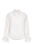 Poppa Bow Shirt NORR Cream