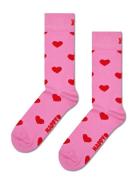 Heart Sock Happy Socks Pink