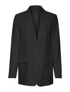 Vmcarmen Ls Loose Blazer Noos Vero Moda Black