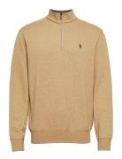 Double Knit Jersey-Lsl-Knt Polo Ralph Lauren Beige