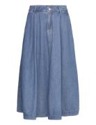 Denim A-Line Skirt BOSS Blue