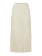 Slfalexis Mw Midikirt Selected Femme Cream