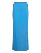 Covegz Mw Maxi Skirt Gestuz Blue