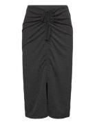 Vmkanva Hw Calf Skirt Jrs Vero Moda Black