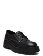 Biakwamie Laced Up Shoe Crust Bianco Black