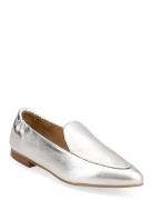 Biatracey Leather Loafer Metallic Bianco Silver