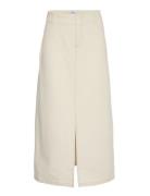 Mschphelina Ida Hw Denim Skirt MSCH Copenhagen Cream