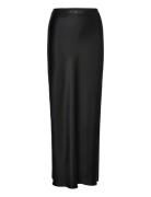 Hana Long Logo Skirt Ahlvar Gallery Black