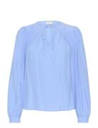 Kabarbara Blouse Kaffe Blue