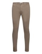 Zeumar Trousers Slim Hyperchino Color Xlite Replay Beige