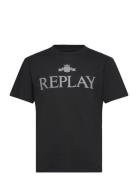 T-Shirt Regular Replay Black