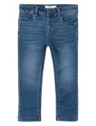 Nmmsilas Slim Swe Jeans 8001-Th Noos Name It Blue