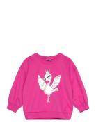 Nmfvalona Ls Long Boxy Sweat Unb Name It Pink