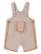 Nbfheather Short Sweat Overall Lil Lil'Atelier Beige