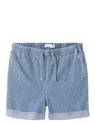 Nkfbella Hw Wide Dnm Shorts 4405-Ip Noos Name It Blue