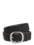 Glossy Rochel Leather Belt Becksöndergaard Black