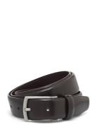 Leather Belt Mango Black