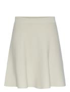 Yasfonny Hw Knit Skirt S. Noos YAS White