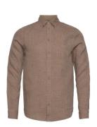 Theo Linen Shirt Mos Mosh Gallery Brown