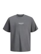 Jorvesterbro Tee Ss Crew Neck Noos Jnr Jack & J S Grey