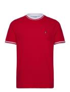 Org Piq Tee Ribbed T Original Penguin Red