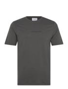 Lindbergh Print Tee S/S Lindbergh Grey