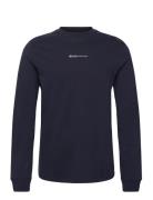 Rounded Hem Longsleeve Tom Tailor Navy