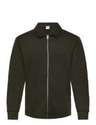 Slhemanuel Soft Full Zip Sweat Noos Selected Homme Green