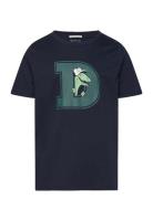 Glow In The Dark T-Shirt Tom Tailor Navy