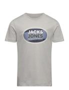 Jcoray Color Tee Ss Crew Neck Fst Jnr Jack & J S Grey