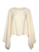 Klasia Satin Blouse Twist & Tango Cream