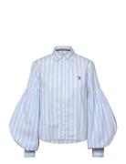 Fleur Reg Cot Uspa W Shirt U.S. Polo Assn. Blue