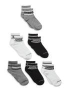 Converse Basic Wordamark Crew Socks 6-Pack Converse Black